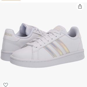 ADIDAS Women's Grand Court Sneaker White 7.5